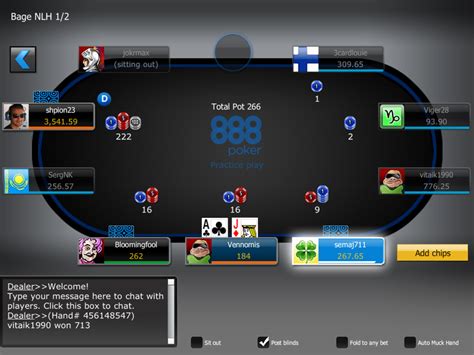 888 poker download não está funcionando