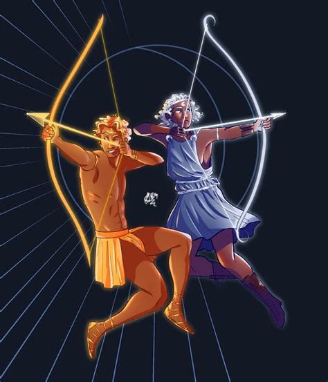 Apollo And Artemis Blaze