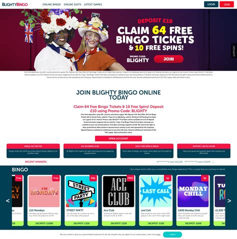 Blighty bingo casino bonus