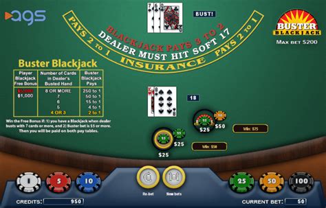 Buster Blackjack Slot - Play Online