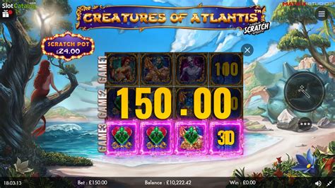 Creatures Of Atlantis Scratch Slot Grátis