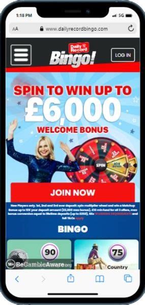 Daily record bingo casino mobile