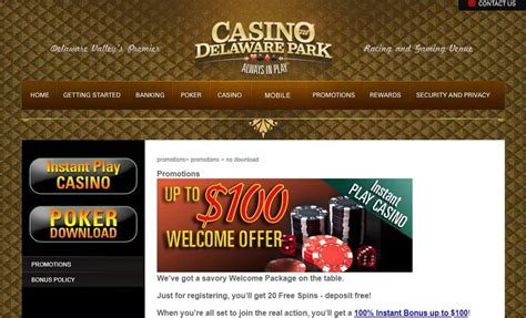 Delaware park casino app
