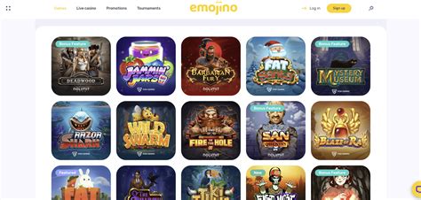Emojino casino aplicação