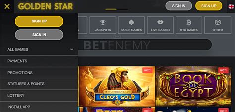 Golden star casino aplicação
