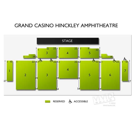 Grand casino hinckley anfiteatro gráfico