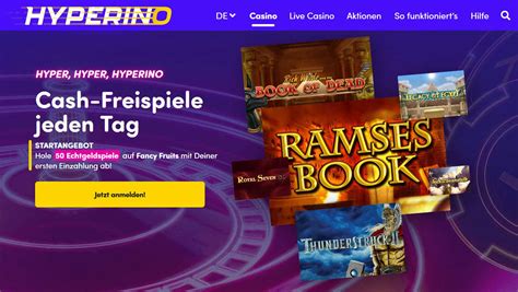 Hyperino casino aplicação