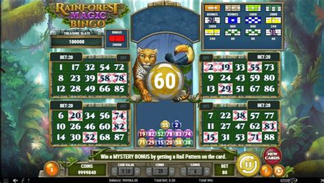 Jogar Rainforest Magic Bingo com Dinheiro Real