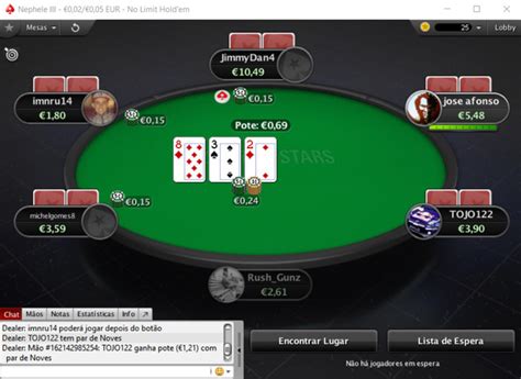 Jurídica do software de poker da pokerstars