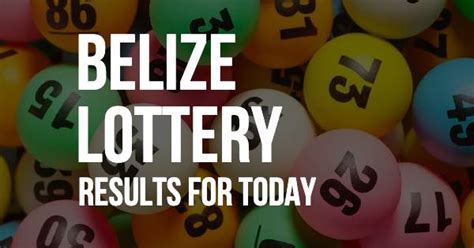Lottery games casino Belize
