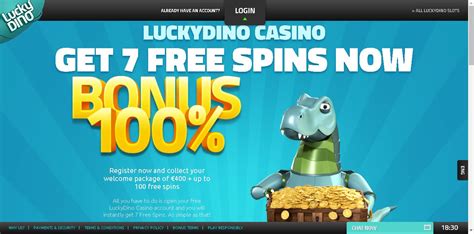 Luckydino casino codigo promocional