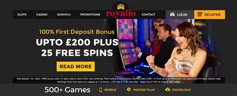 Royalio casino bonus