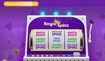 Royalspinz casino codigo promocional