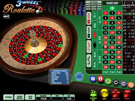 Slot Three Wheel Roulette