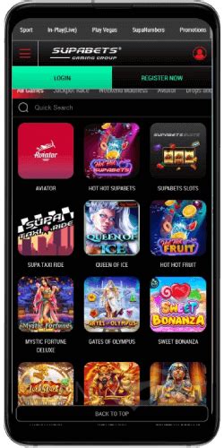 Supabets casino app