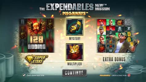 The Expendables New Mission Megaways Bwin