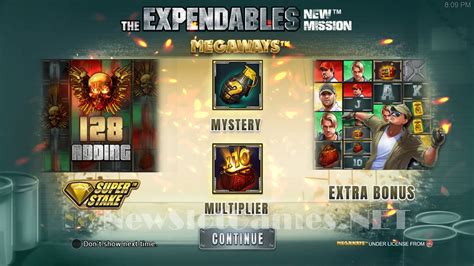 The Expendables New Mission Megaways Parimatch