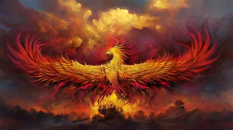The Red Phoenix Blaze