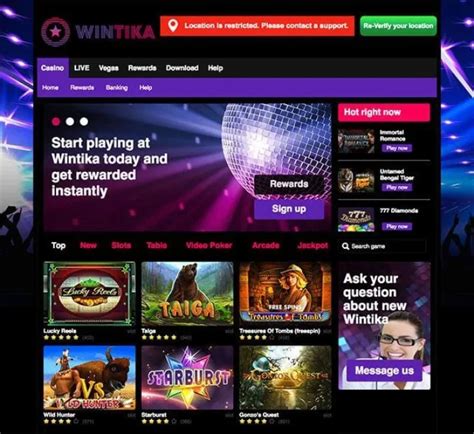 Wintika casino mobile